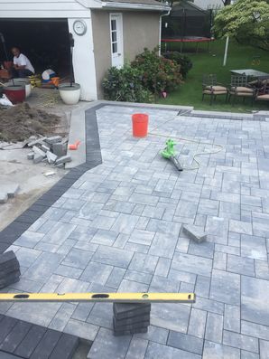 Before & After Paver Installation in Garfield, NJ (2)