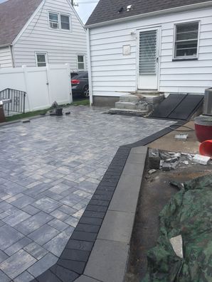 Before & After Paver Installation in Garfield, NJ (4)